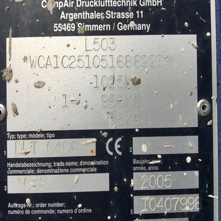 Used Air Compressor COMPAIR C38G  - 2005 for Sale