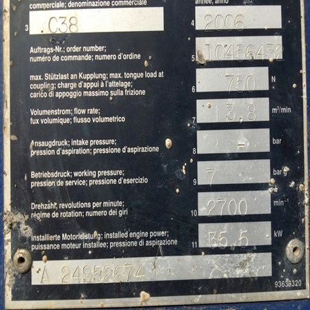 Used Compair C38G Air Compressor - 2006 for Sale