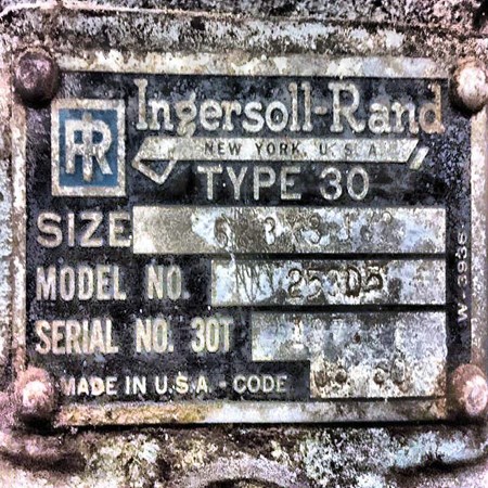 Good Condition Used INGERSOLL RAND 3000E25 Air Compressor (Piston) for sale at Best Price