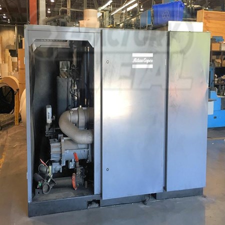 Used ATLAS COPCO GA-160 Air Compressor for sale 