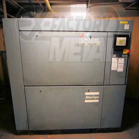 Used ATLAS COPCO GA-55 Air Compressor (ROTARY SCREW) for Sale at Reasonable Price