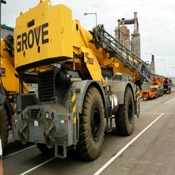 Used GROVE RT760E Rough terrain crane for Sale