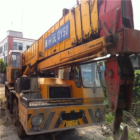 Used truck crane kato 50t