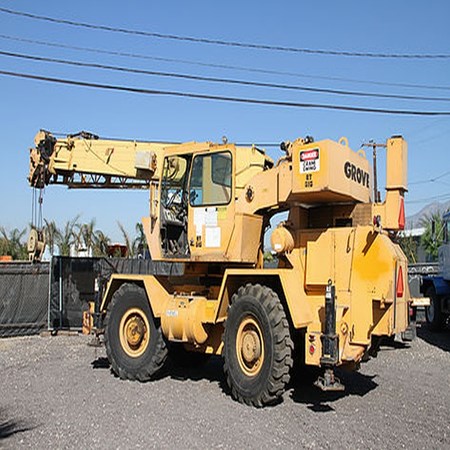 Used Grove RT515 Crane with Jib Boom for Sale
