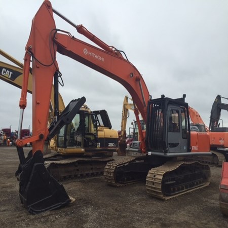 Used HITACHI EX270LC-5 Crawler Excavator for Sale