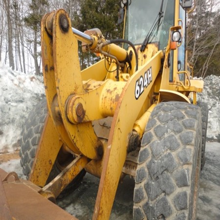 Used JOHN DEERE 624H Wheel Loader for Sale
