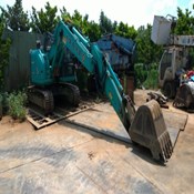 Used KOBELCO SK135SR-2 Crawler Excavator for Sale
