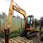 Used KOMATSU PC128US-8 Crawler Excavator for Sale