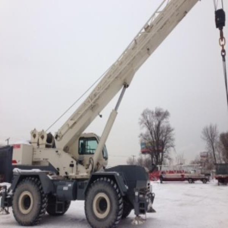 Used Terex Crane - Year 2008 55 Ton RT555-1 for Sale
