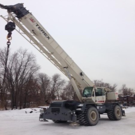 Used Terex Crane - Year 2008 55 Ton RT555-1 for Sale
