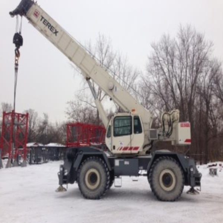 Used Terex Crane - Year 2008 55 Ton RT555-1 for Sale