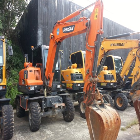 Used Doosan DX55MT-5 Mini Excavator For Sale