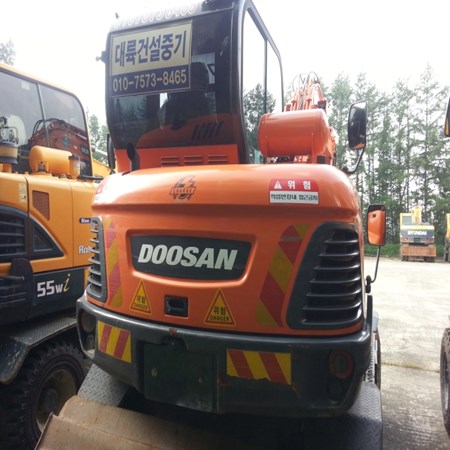 Used Doosan DX55MT-5 Mini Excavator For Sale