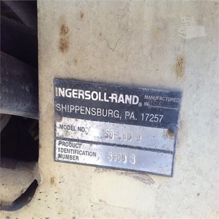 Used SD100D Compactor Ingersoll Rand for Sale