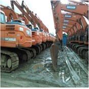 100+ Units for Sale - Used Doosan Excavator with Engine Power 124 kW / 167 HP at 1800 RPM