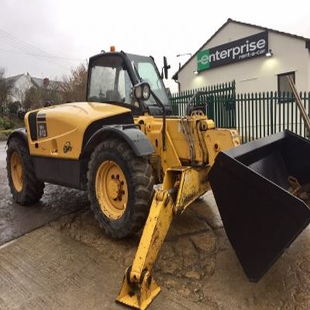 Used Telehandler - Komatsu WH613 with Forks and New Bucket for Sale