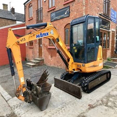 Used Excavator - 2009 Hanix H36CR with Quick Hitch & 4 Buckets for Sale