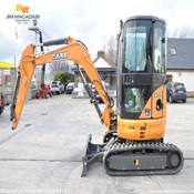Used CASE CX35Bzts MINI Excavator 2016 for sale
