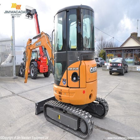 Used CASE CX35Bzts MINI Excavator 2016 for sale