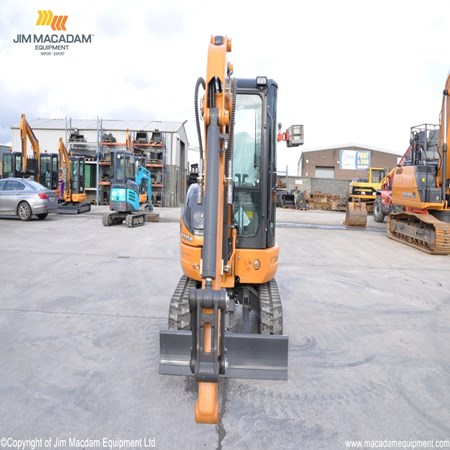 Used CASE CX35Bzts MINI Excavator 2016 for sale