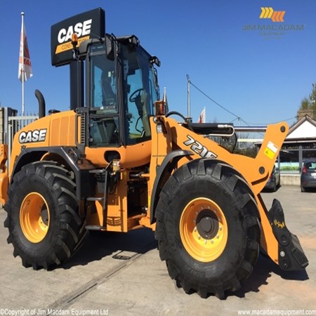 Used CASE 721F 5 speed Wheel Loader in good condition for sale