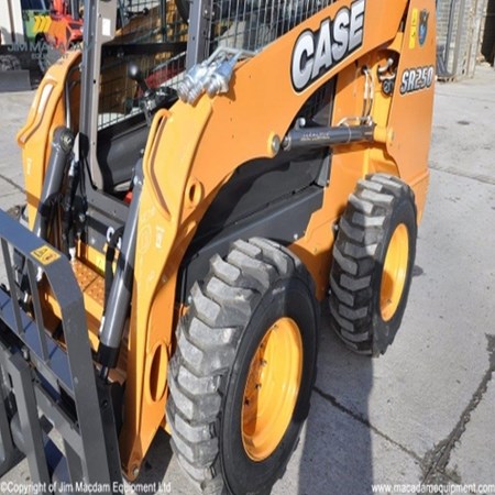 Used CASE SR250 Skid Steer Loader in good condition for sale