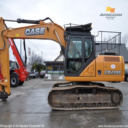 Used CASE CX210C Tracked Excavator 2013 for sale