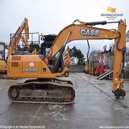 Used CASE CX210C Tracked Excavator 2013 for sale