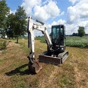 Used BOBCAT E45M Crawler Mini Excavator for Sale