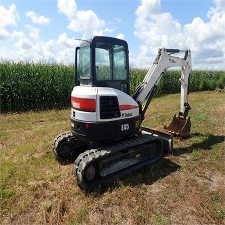Used BOBCAT E45M Crawler Mini Excavator for Sale