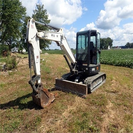 Used BOBCAT E45M Crawler Mini Excavator for Sale