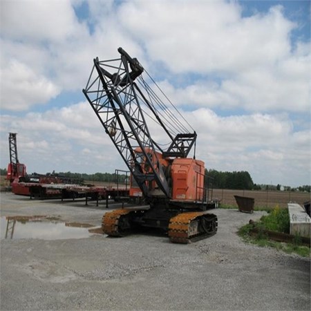 Used Lattice Boom Crawler Crane- 599C- AMERICAN for Sale