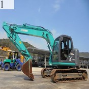 Used KOBELCO- SK125SR Crawler Excavator for Sale