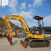 Used KOMATSU PC40MR-3 Mini-Excavator for Sale