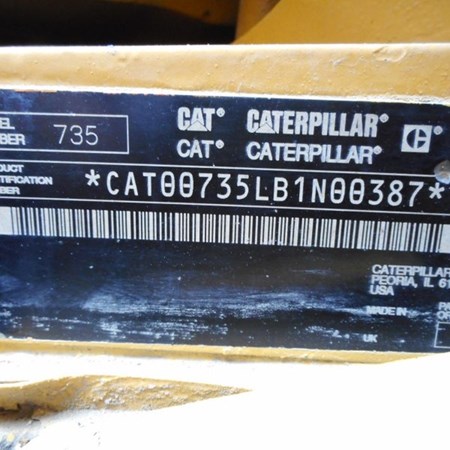 Used Caterpillar 735 Dump Truck for Sale
