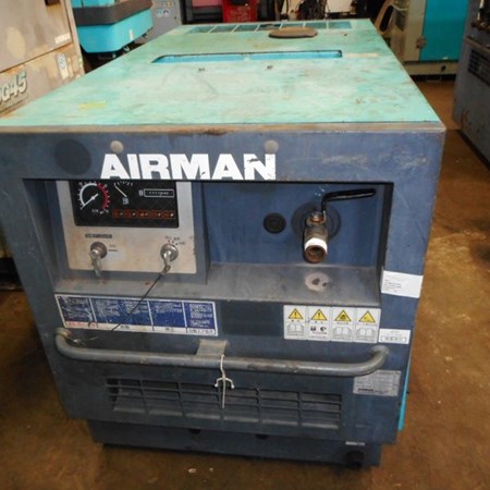 Used AIRMAN PDS50S Air compressor for Sale