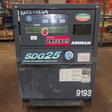 Used AIRMAN SDG25S Generator for Sale