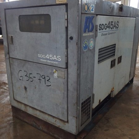 Used AIRMAN SDG45AS Generator for Sale