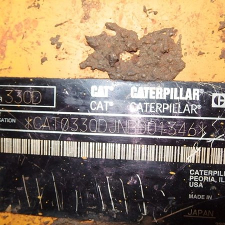 Used Caterpillar 330D Crawler Excavator for Sale