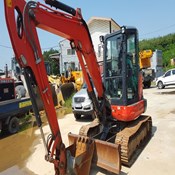 Used KUBOTA KX-57 MINI EXCAVATOR for sale