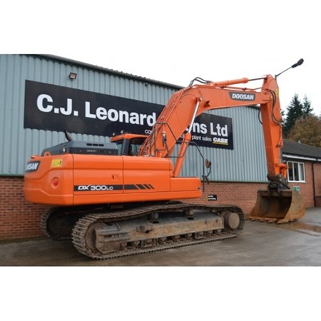 Used DOOSAN-DX300LC Crawler Excavator for Sale