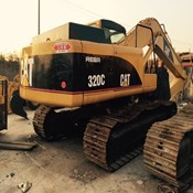 2 Units of Used CAT 320C Tracked Excavator - Year 2010 for Sale