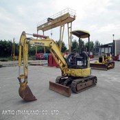 Used KOMATSU PC30MR-2 MINI EXCAVATOR for Sale