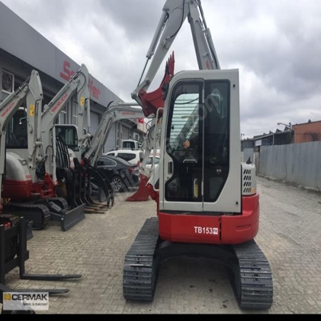 TB153FR – 2013 – TAKEUCHI Used Crawler Mini Excavator for Sale