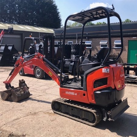 Used Mini Crawler Excavator KX016-4 – Kubota for Sale