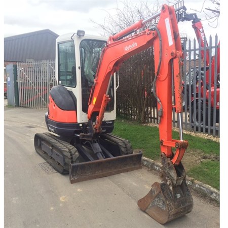 Used Mini Crawler Excavator U 25-3 EU – Kubota for Sale