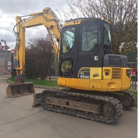Used PC 88MR-6 Mini Crawler Excavator– Komatsu for Sale