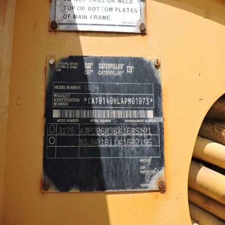 Used grader 140H – Caterpillar for Sale