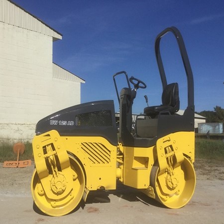 Used BW125AD-4 Asphalt Roller – Bomag for Sale