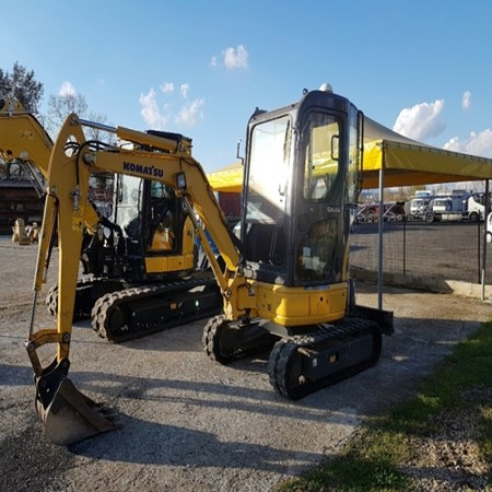 Used KOMATSU PC20MR-2 Mini Excavator for Sale